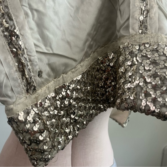 Vintage 1960s Sequined Mini Dress Size 7 - Glamour & Sparkle - Picture 15 of 17